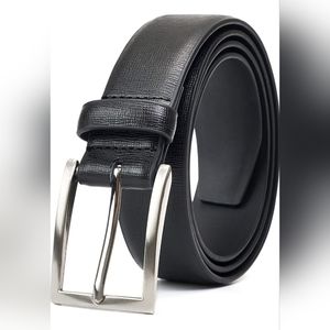 New Leather black men's belt various sizes please ask if available